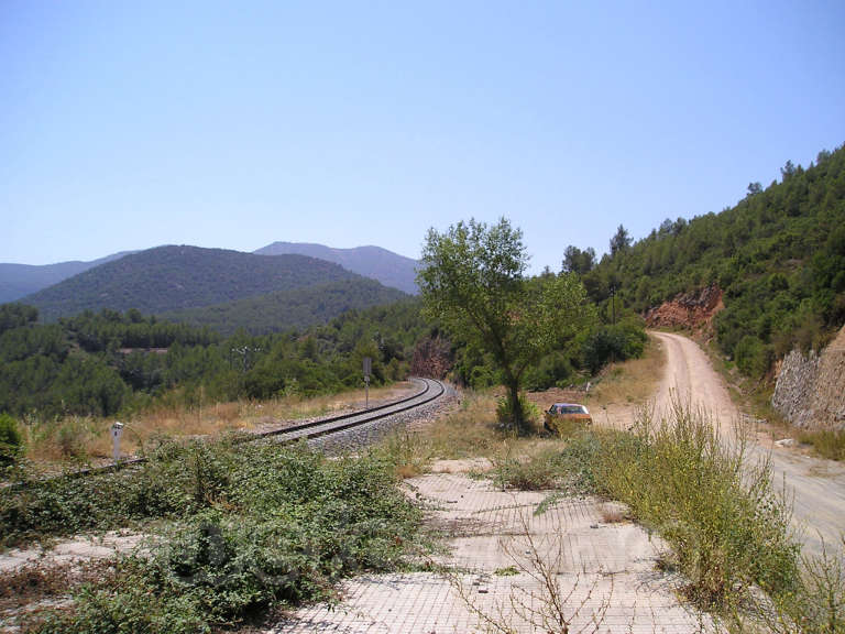 FGC: estación Santa Linya - 2007