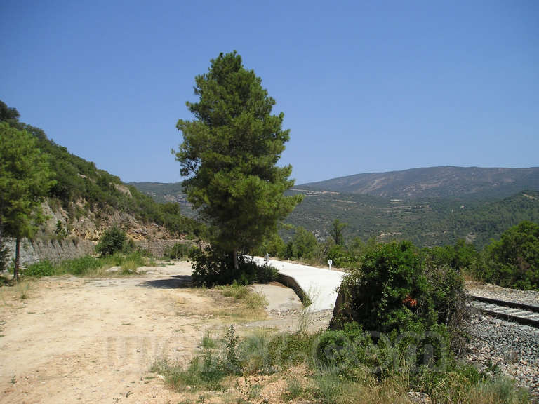 FGC: estación Santa Linya - 2007
