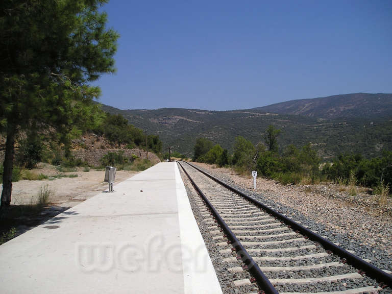 FGC: estación Santa Linya - 2007