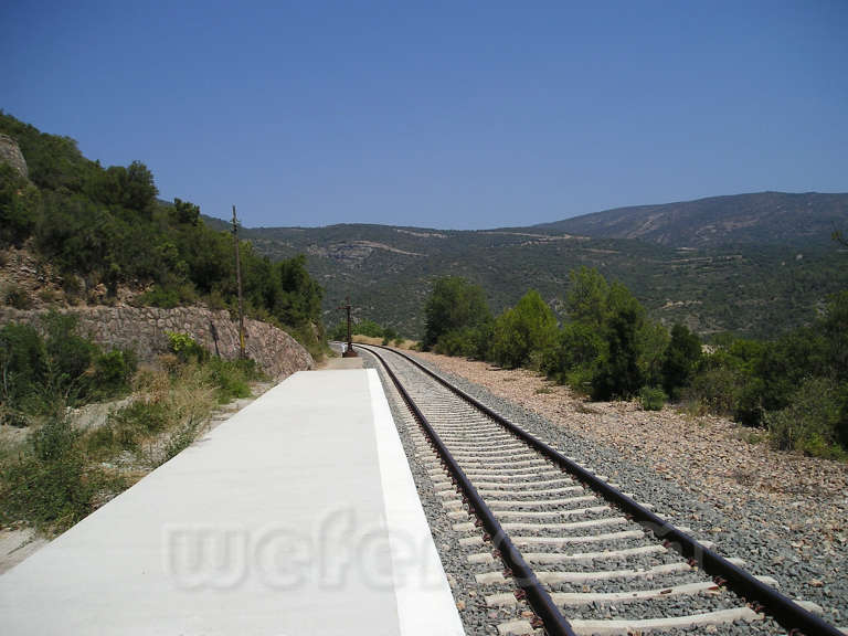 FGC: estación Santa Linya - 2007