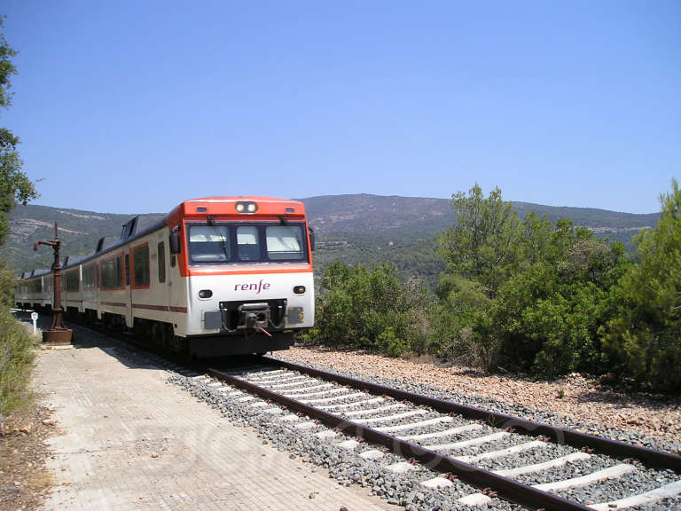 FGC: estación Santa Linya - 2007