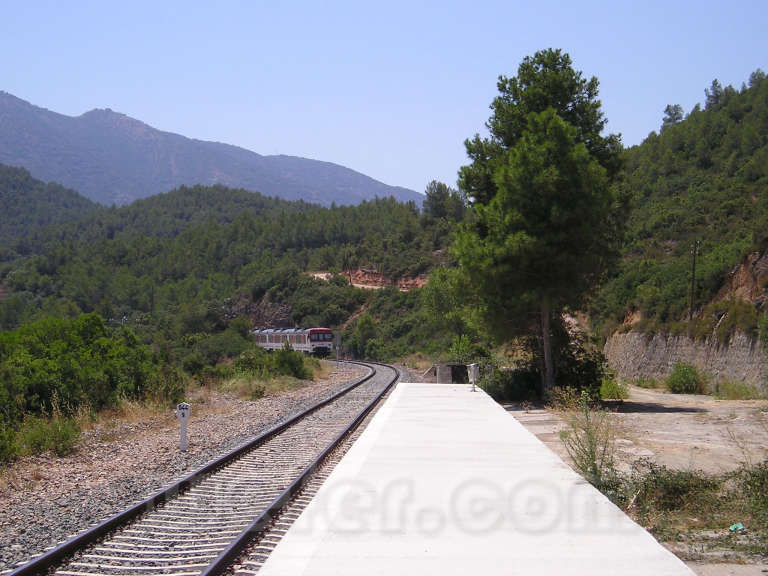 FGC: estación Santa Linya - 2007