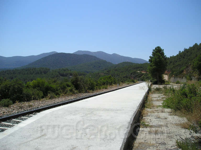 FGC: estación Santa Linya - 2007