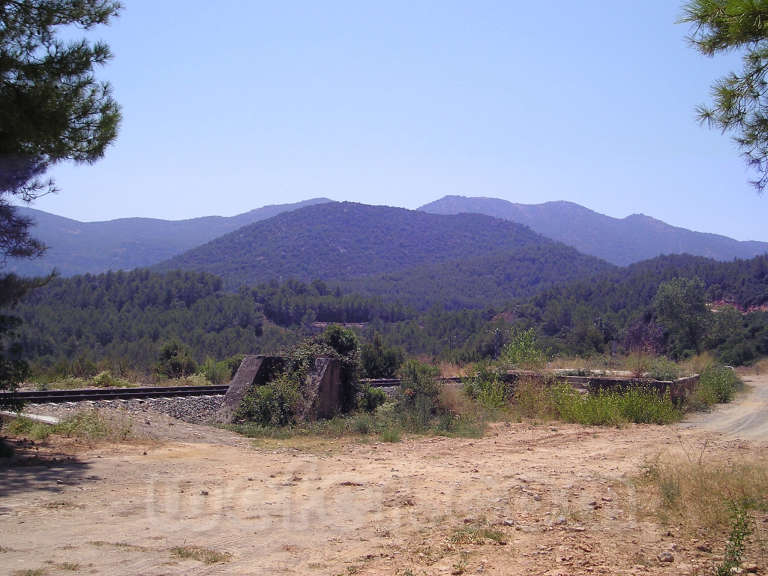 FGC: estación Santa Linya - 2007