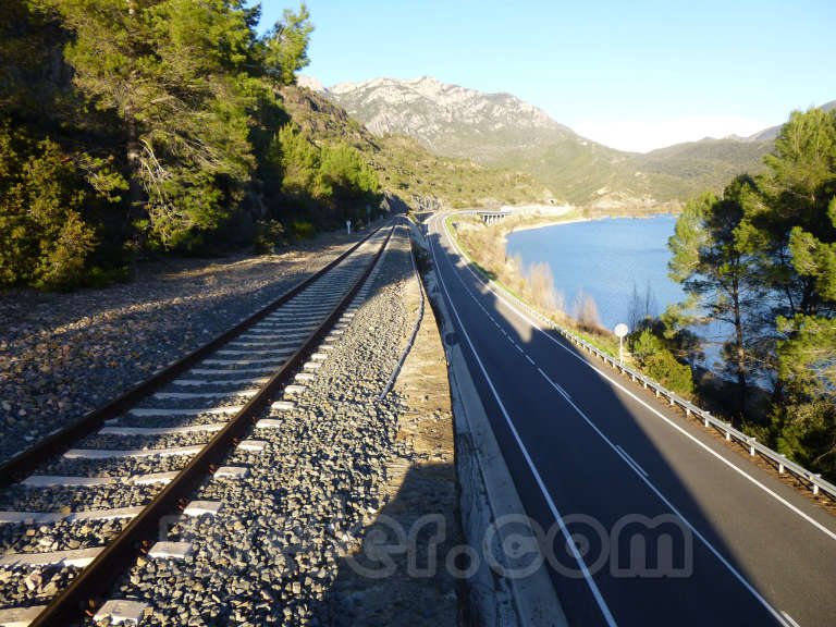 FGC: estación Àger - 2013