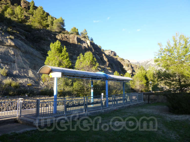 FGC: estación Àger - 2013