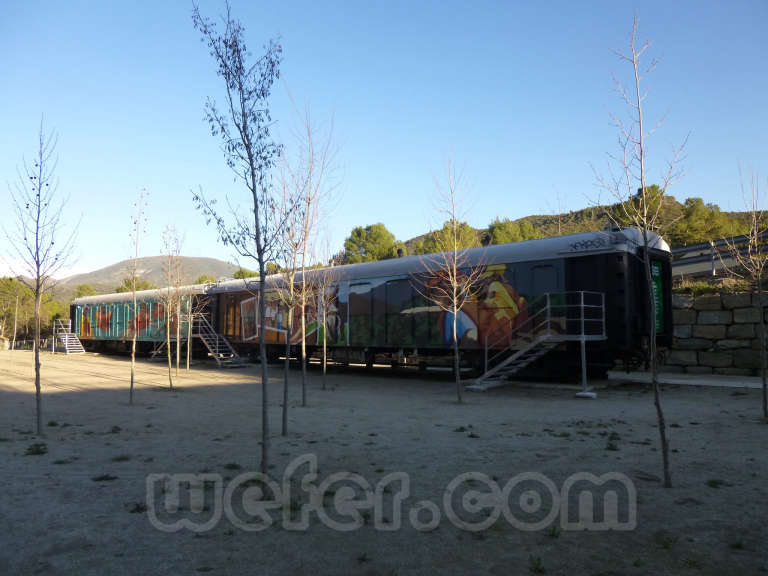 FGC: estación Àger - 2013