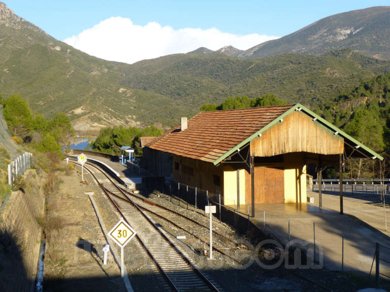FGC: estación Àger - 2013