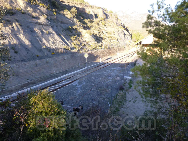 FGC: estación Àger - 2013