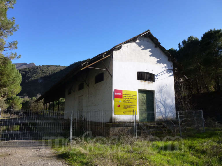 FGC: estación Cellers-Llimiana - 2013