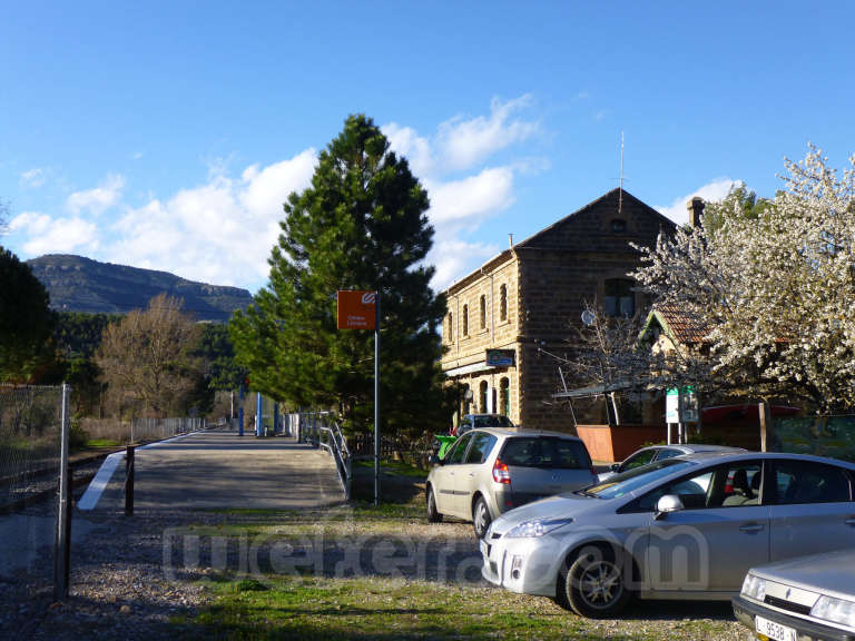 FGC: estación Cellers-Llimiana - 2013