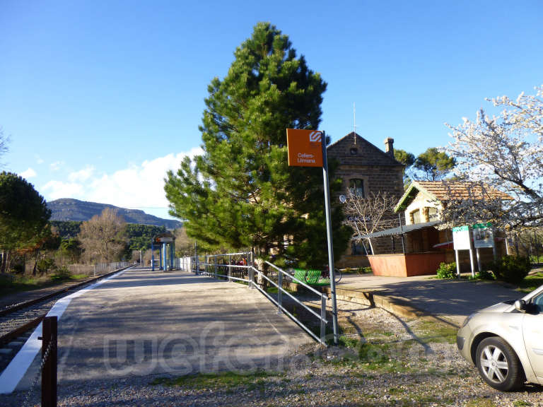 FGC: estación Cellers-Llimiana - 2013