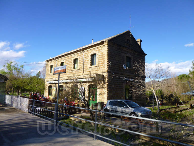 FGC: estación Cellers-Llimiana - 2013