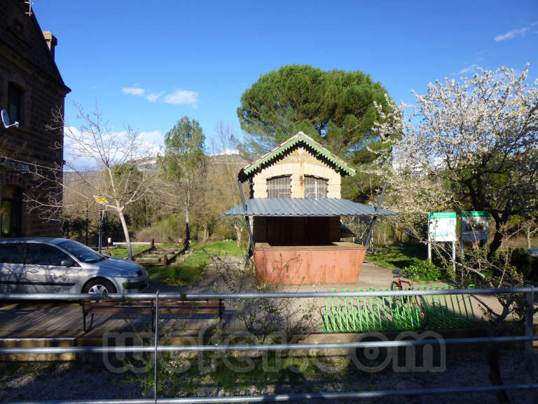 FGC: estación Cellers-Llimiana - 2013