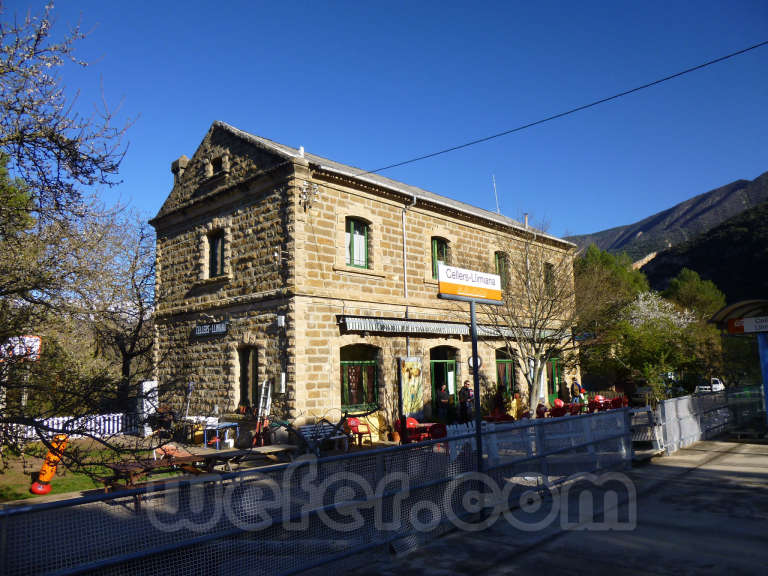 FGC: estación Cellers-Llimiana - 2013