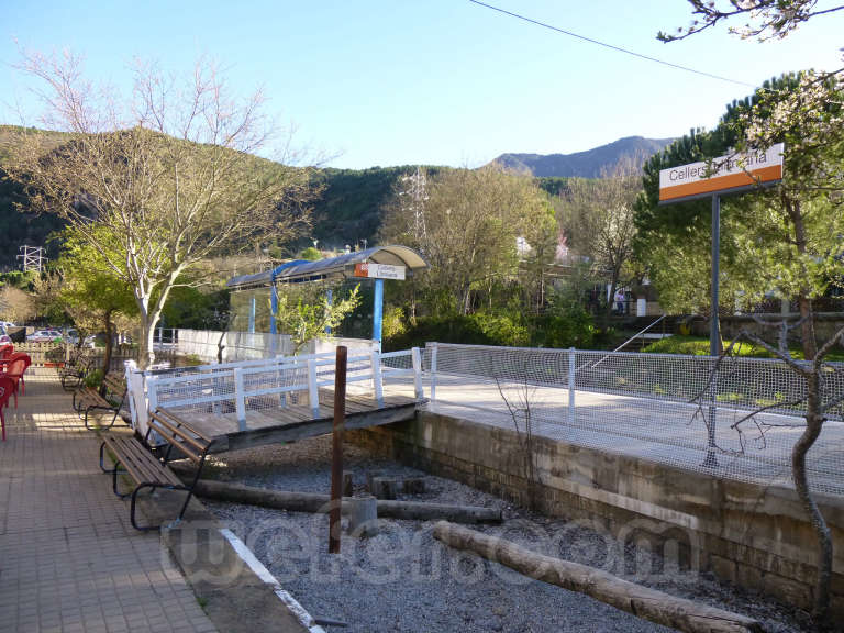 FGC: estación Cellers-Llimiana - 2013