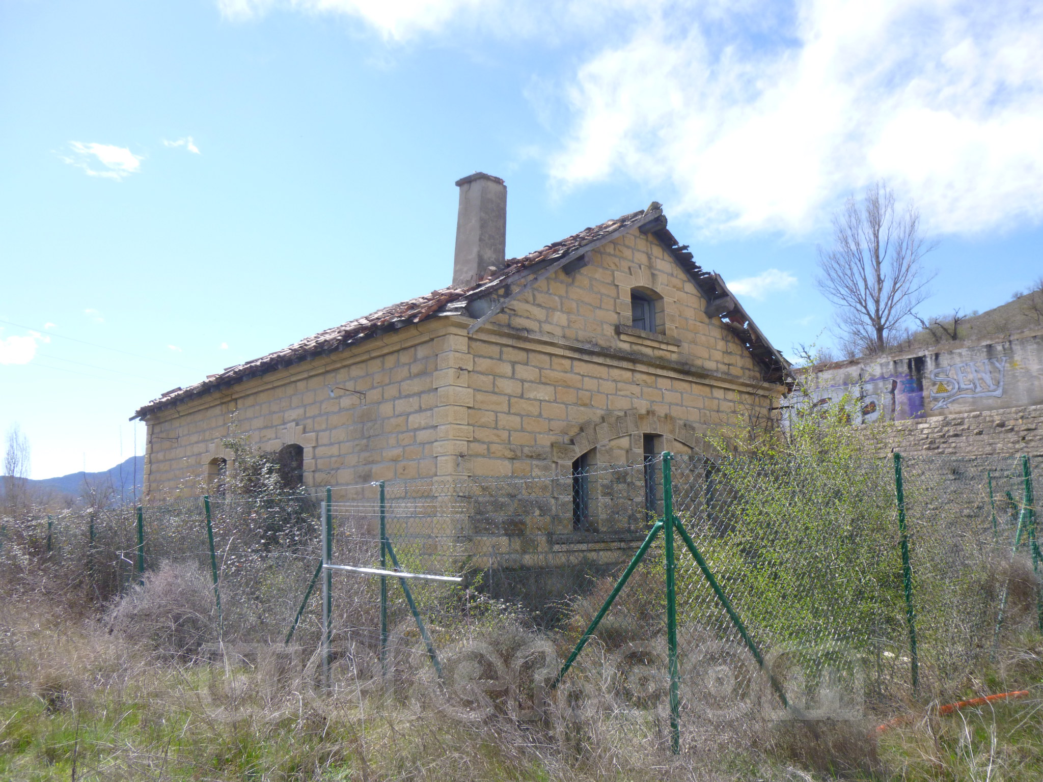 FGC: estación Guàrdia de Tremp