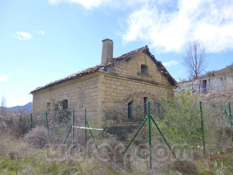 FGC: estación Guàrdia de Tremp - 2013