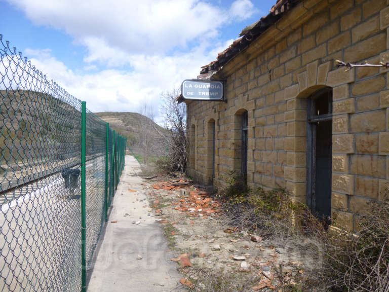 FGC: estación Guàrdia de Tremp - 2013