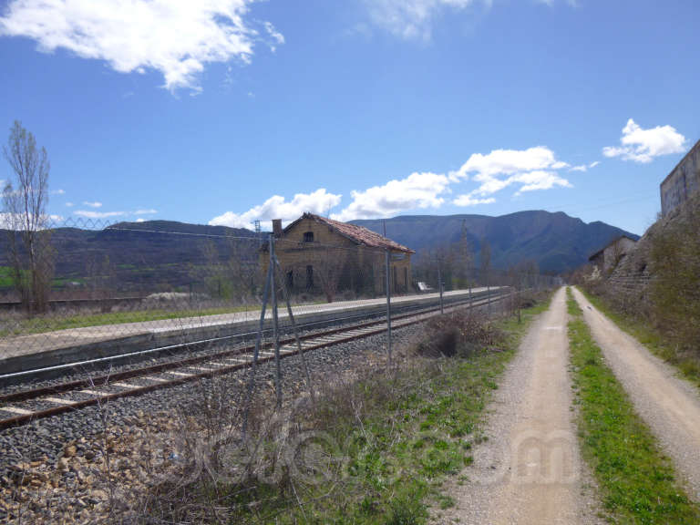 FGC: estación Guàrdia de Tremp - 2013