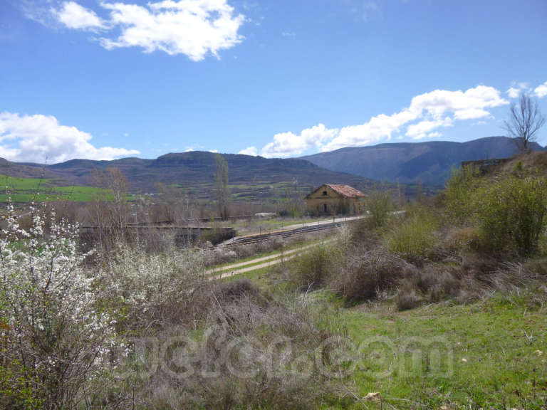 FGC: estación Guàrdia de Tremp - 2013