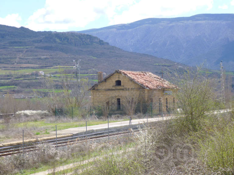 FGC: estación Guàrdia de Tremp - 2013