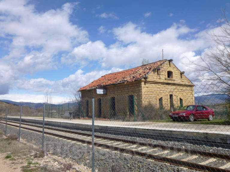 FGC: estación Guàrdia de Tremp - 2013