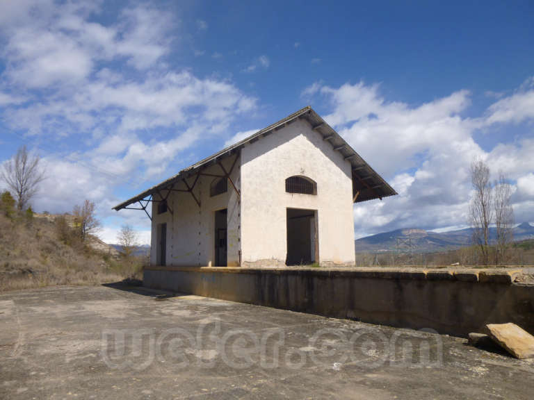 FGC: estación Guàrdia de Tremp - 2013