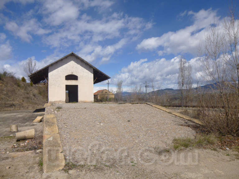 FGC: estación Guàrdia de Tremp - 2013