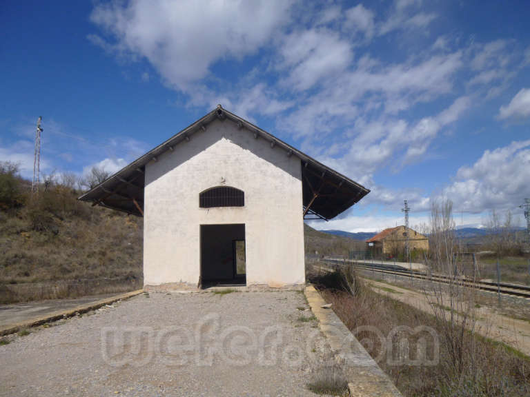 FGC: estación Guàrdia de Tremp - 2013