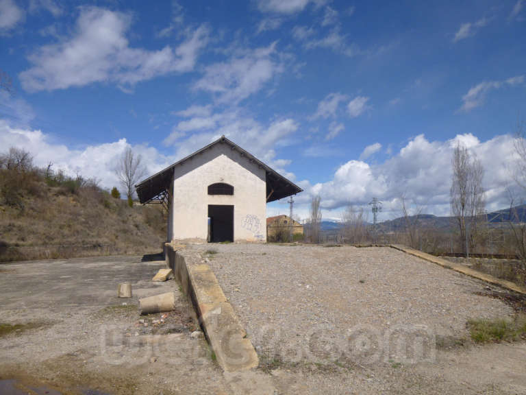 FGC: estación Guàrdia de Tremp - 2013