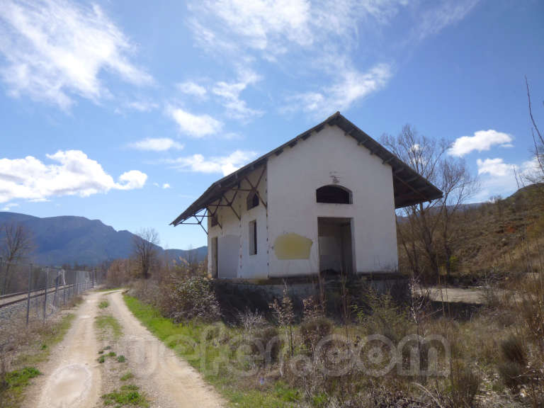 FGC: estación Guàrdia de Tremp - 2013