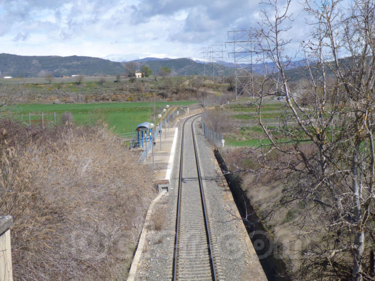 FGC: estación Palau de Noguera - Talarn - 2013