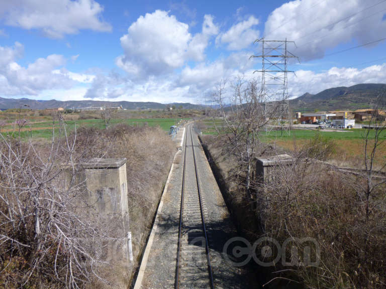 FGC: estación Palau de Noguera - Talarn - 2013