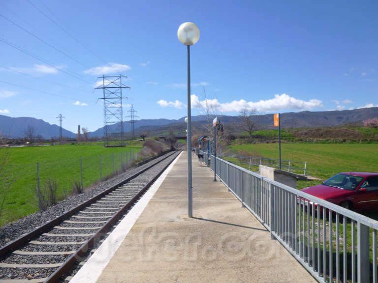 FGC: estación Palau de Noguera - Talarn - 2013