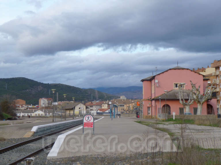 FGC: estación Tremp - 2013