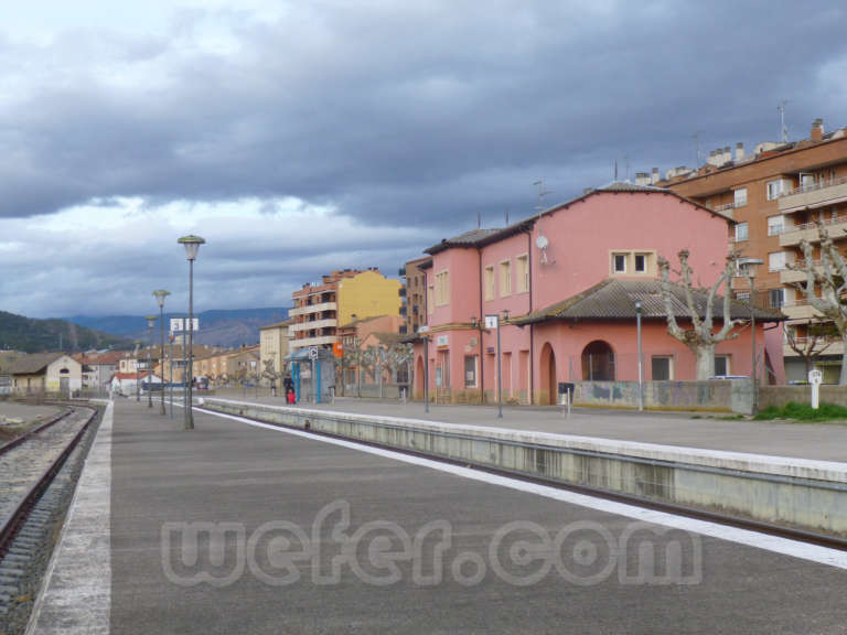FGC: estación Tremp - 2013