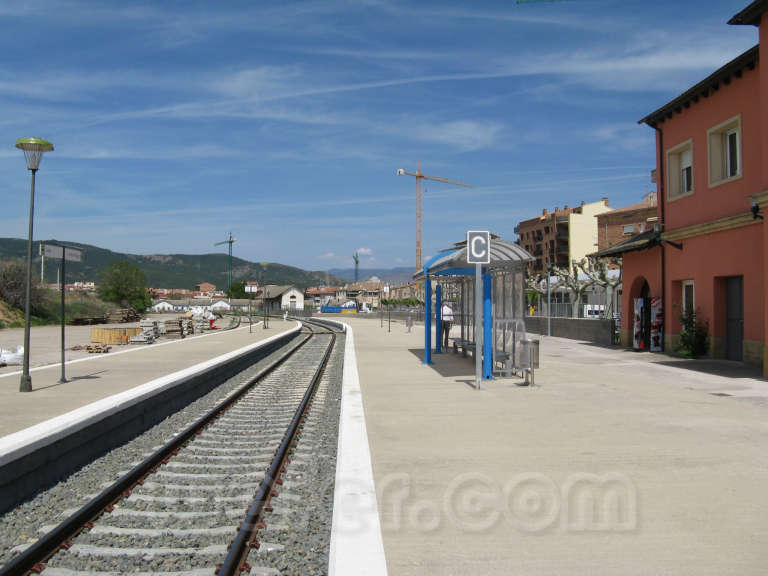 FGC: estación Tremp - 2008