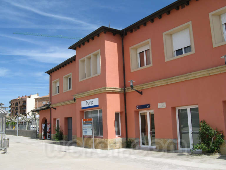 FGC: estación Tremp - 2008