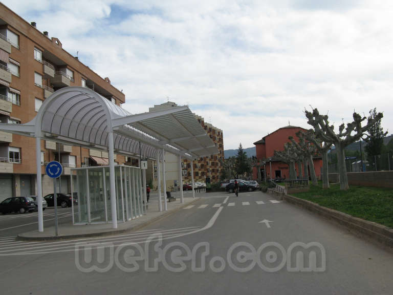 FGC: estación Tremp - 2008