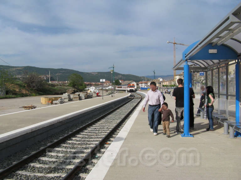FGC: estación Tremp - 2008