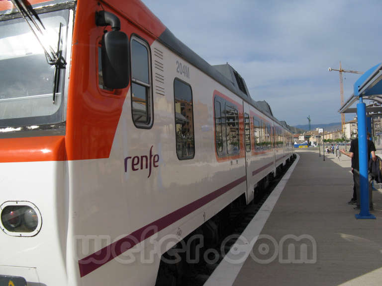 FGC: estación Tremp - 2008