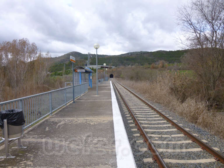 FGC: estación Salàs de Pallars - 2013