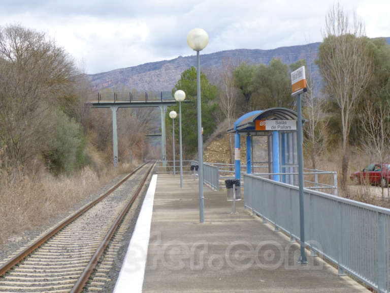 FGC: estación Salàs de Pallars - 2013