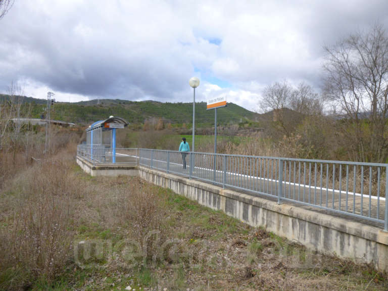 FGC: estación Salàs de Pallars - 2013