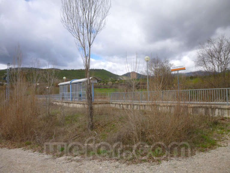 FGC: estación Salàs de Pallars - 2013