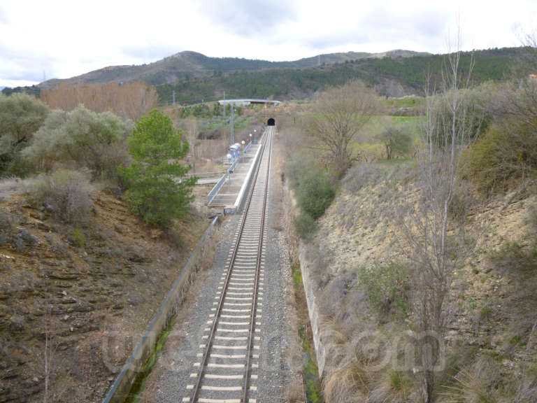 FGC: estación Salàs de Pallars - 2013