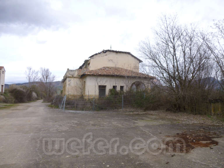 FGC: estación Salàs de Pallars - 2013