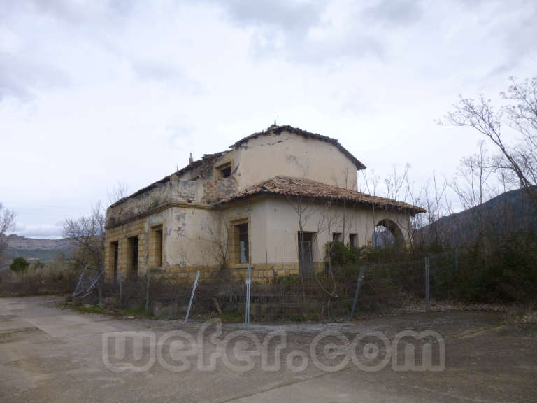 FGC: estación Salàs de Pallars - 2013