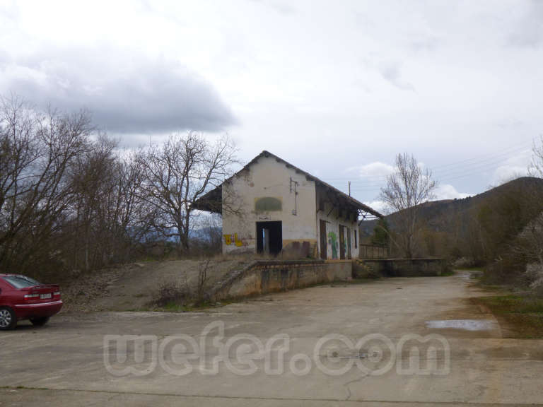 FGC: estación Salàs de Pallars - 2013